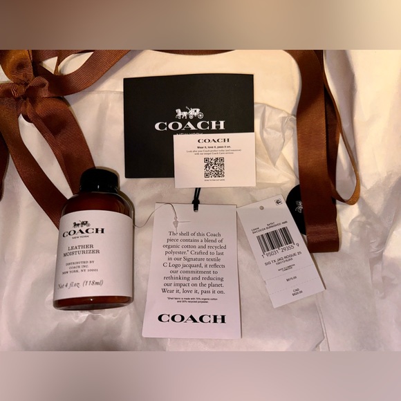 COACH Rogue 25 in Signature Textile Jacquard Handbag - Picture 11 of 16